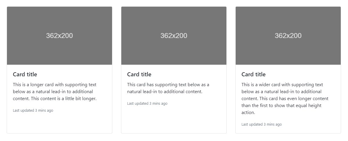 Bootstrap Cards